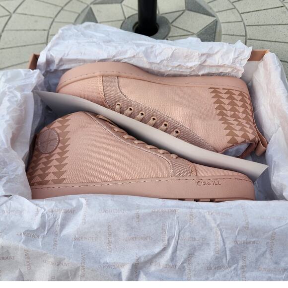 So iLL Drifter Dirty Pink Hiking Organic Sneakers Unisex - Picture 7 of 10